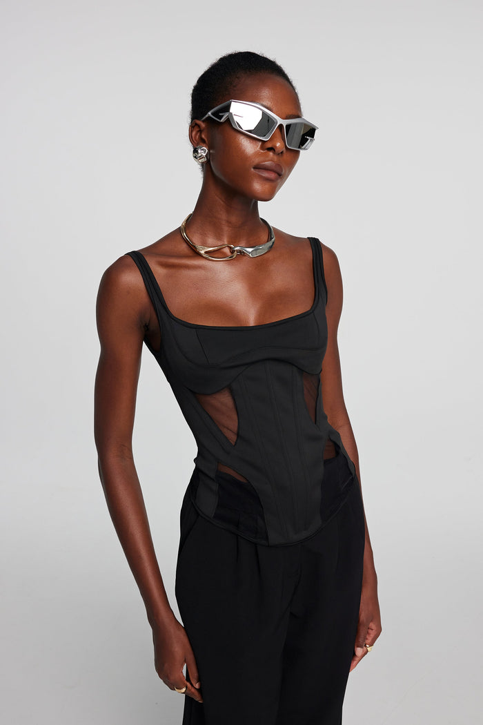 chana-corset-mesh-see-through-top-in-black