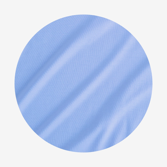 Chatham Blue fabric swatch icon in solid blue bamboo viscose.
