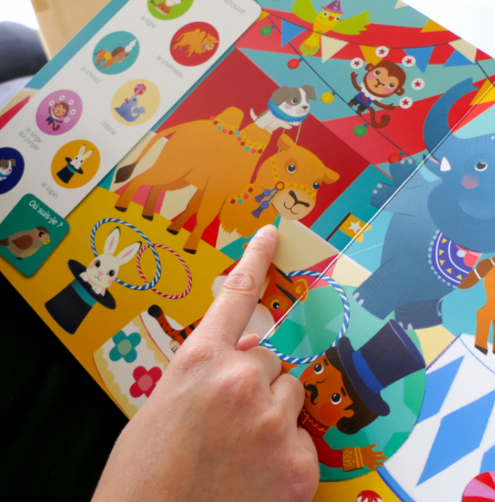 Cherche & trouve des tout-petits | Chez les animaux