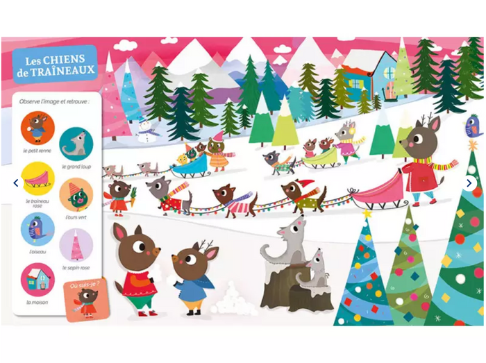 Cherche & trouve des tout-petits | Dans le froid