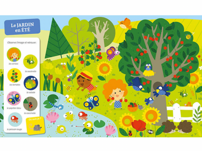 Cherche & trouve des tout-petits | Les saisons