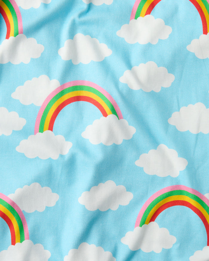 Cloudy Dayz Organic Short Sleeve Romper