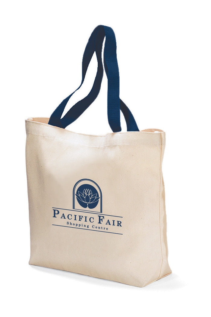 Colored Handle Tote