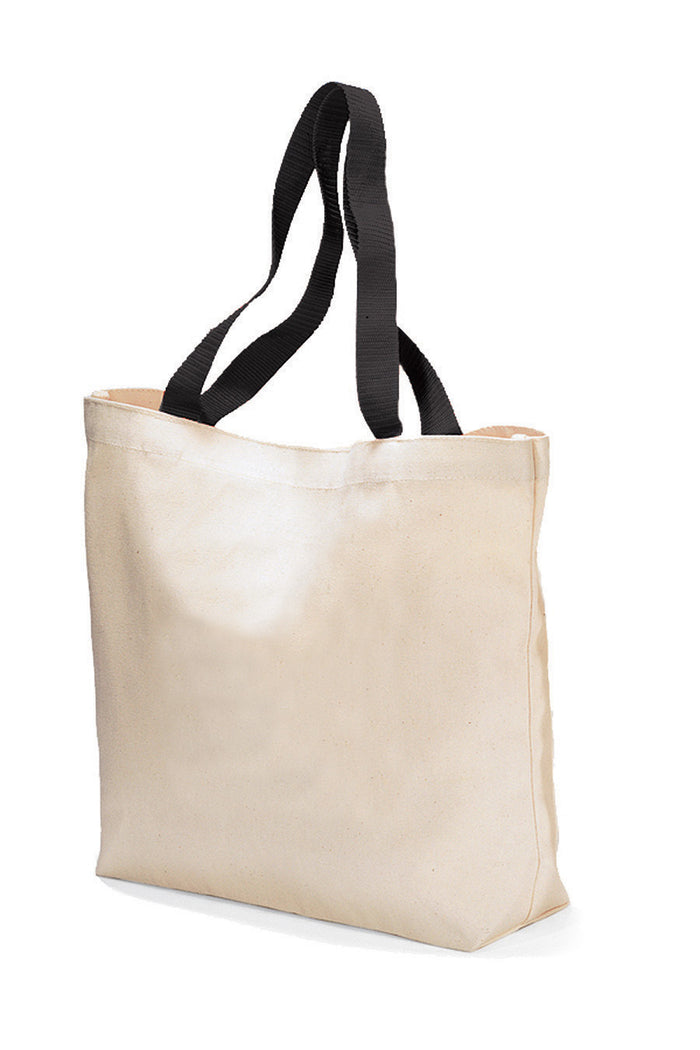 Colored Handle Tote