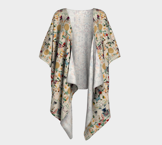 "Colours of Ice" Elegant Shrug (Multi)