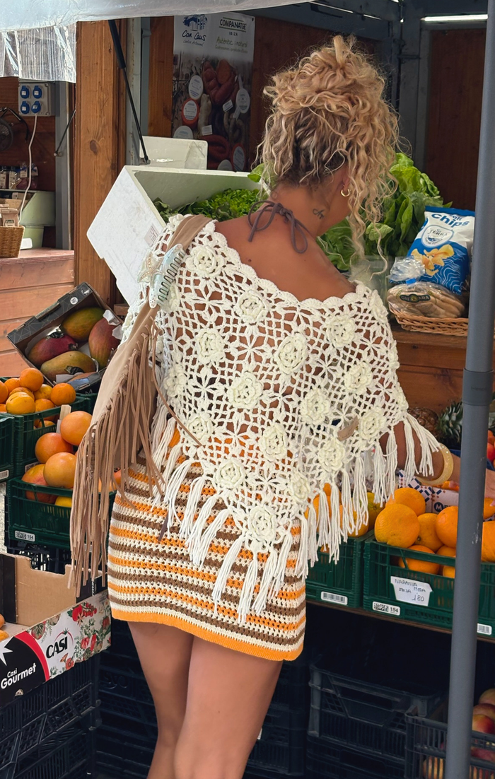 Cookie Crochet Mini Skirt