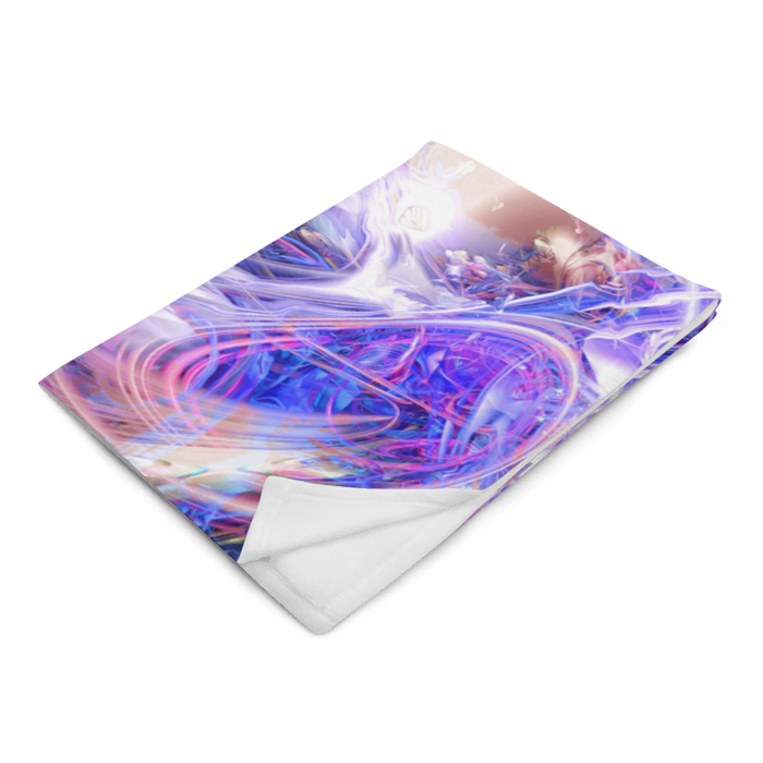 Cosmic Love Throw Blanket