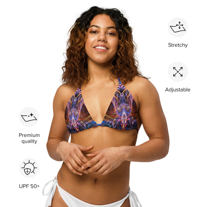 Cosmic Noise String Bikini Top