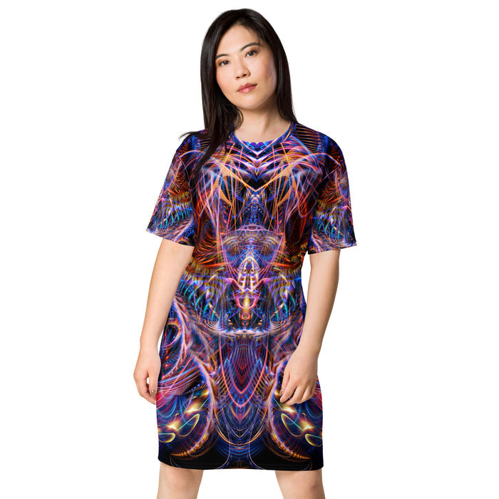 Cosmic Noise T-shirt Dress