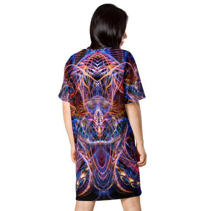 Cosmic Noise T-shirt Dress