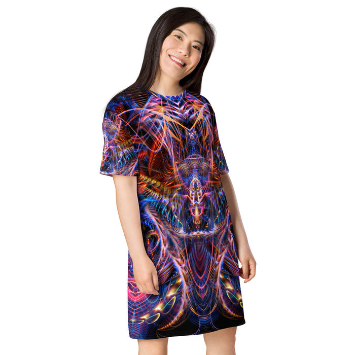 Cosmic Noise T-shirt Dress