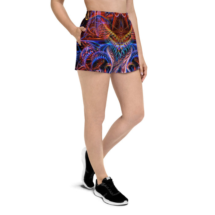 Cosmic Noise Unisex Athletic Shorts