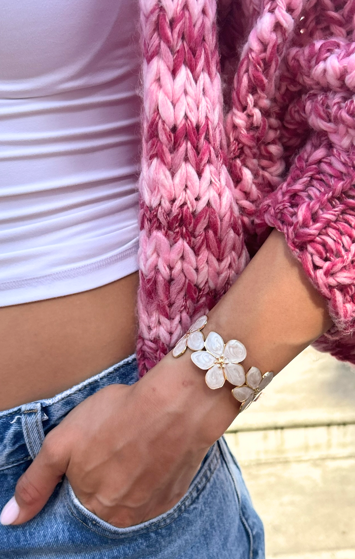 Cream Carmelia Cuff