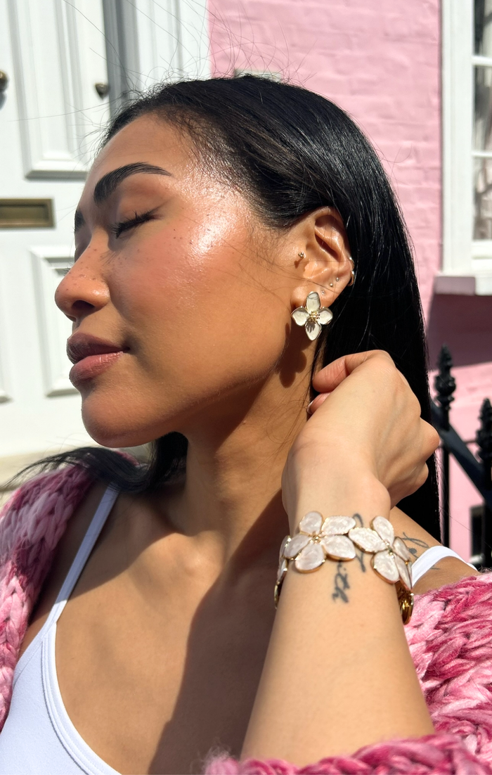 Cream Carmelia Cuff