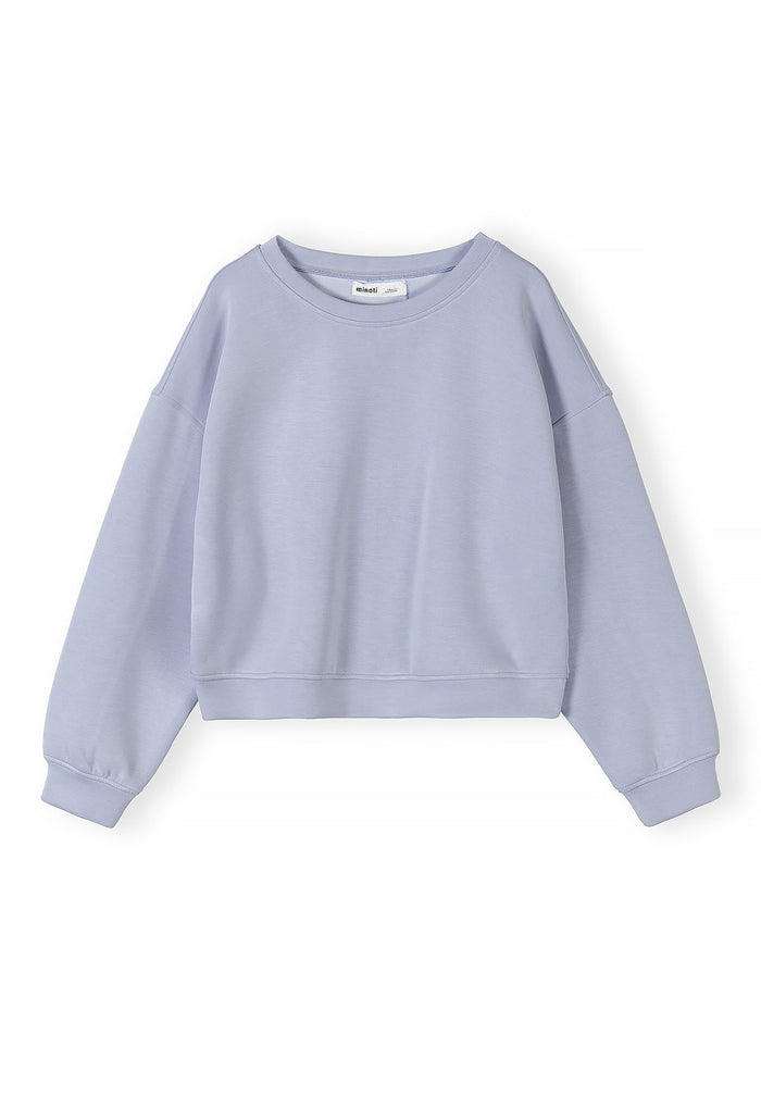 Sweatshirt & Shorts Set, Lavender Blue - 3