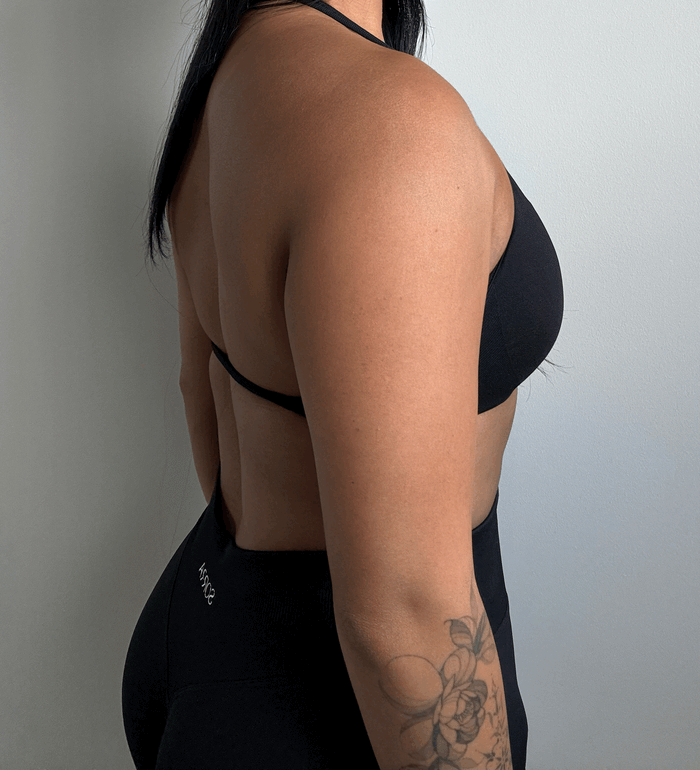 CurveContour Curve Halter Bra Classic Black