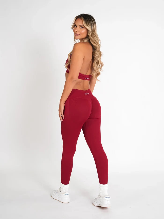 CurveContour Sculpt Leggings Cherry Bomb