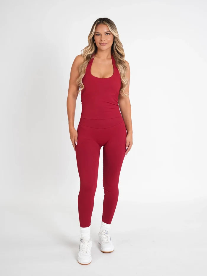 CurveContour Sculpt Leggings Cherry Bomb