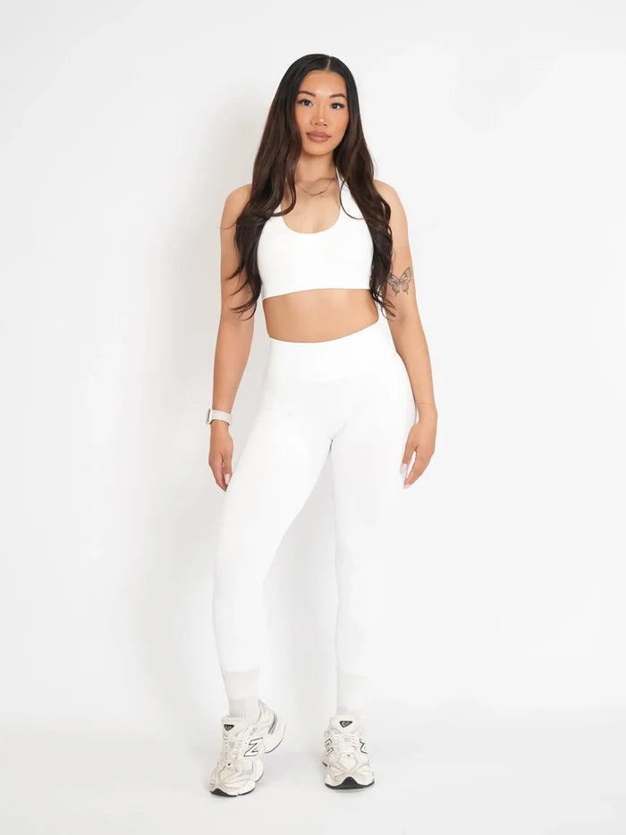 CurveContour Sculpt Leggings Classic White