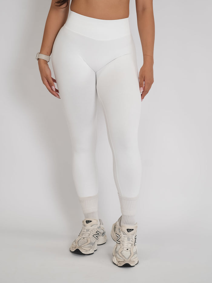 CurveContour Sculpt Leggings Classic White