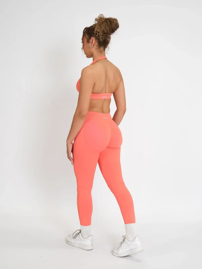 CurveContour Sculpt Leggings Peach Pop
