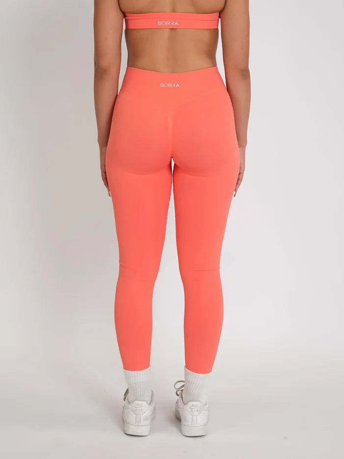 CurveContour Sculpt Leggings Peach Pop