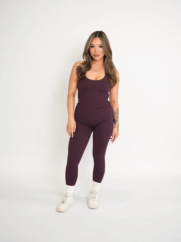 CurveContour Sculpt Leggings Smoked Plum