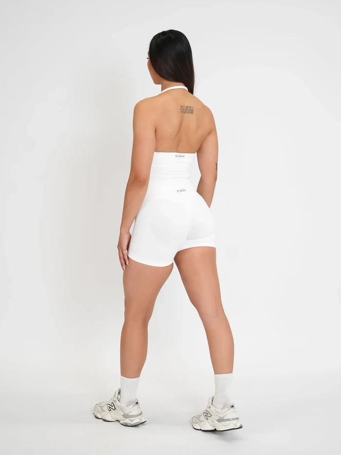 CurveContour Sculpt Shorts Classic White