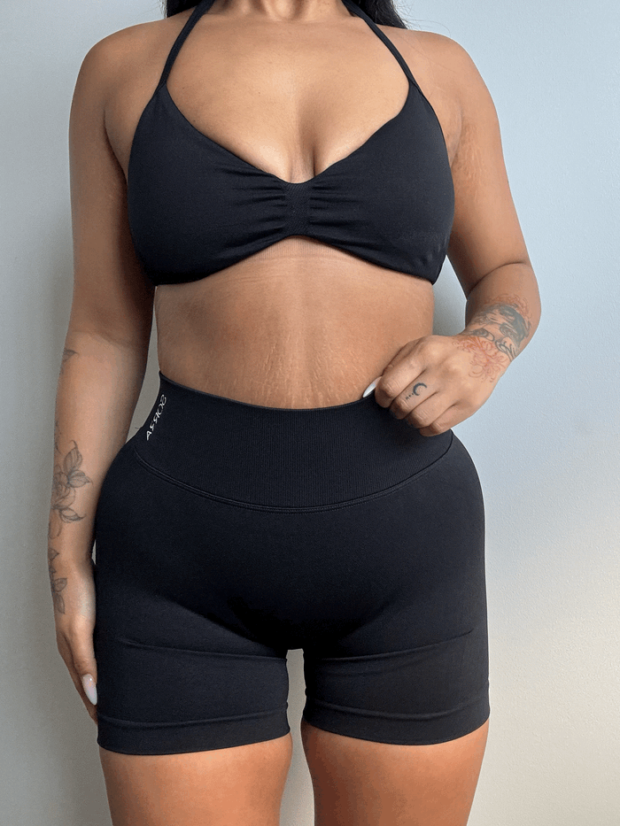 CurveContour Sculpt V-Back Shorts Classic Black