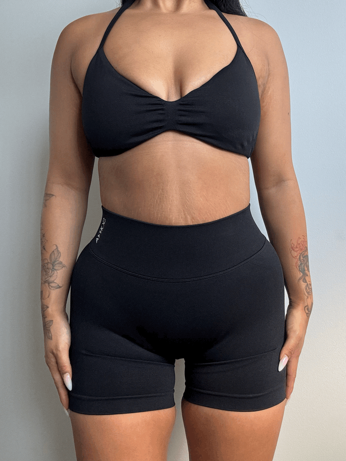 CurveContour Sculpt V-Back Shorts Classic Black