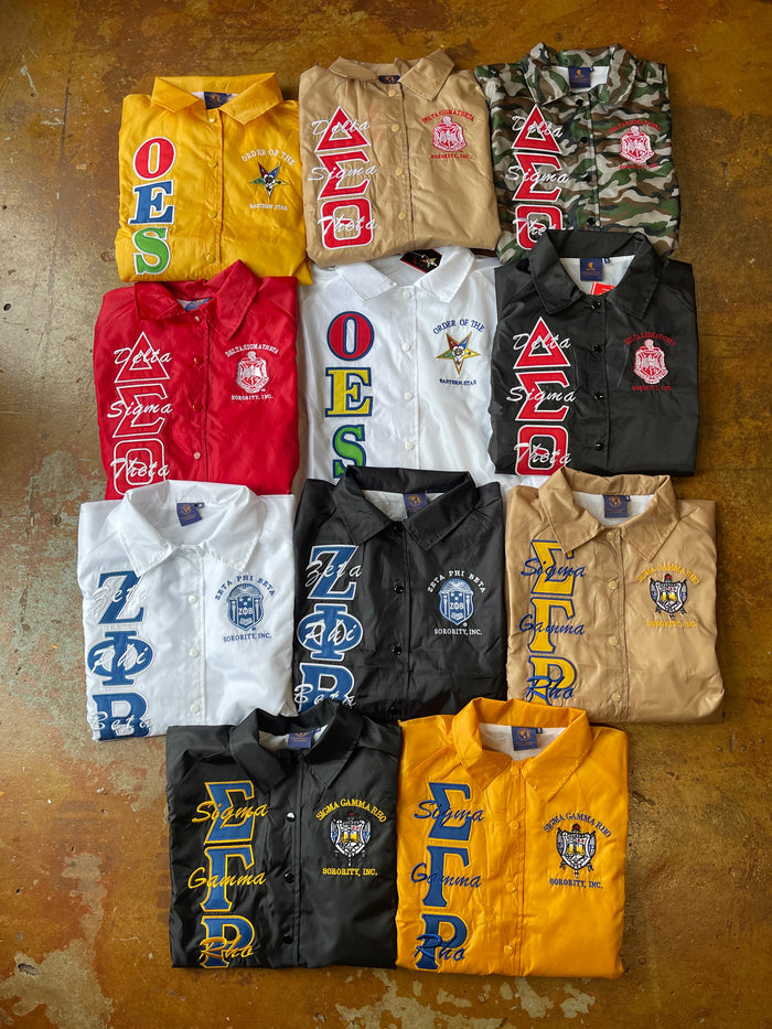 D9 - Sorority & OES Line Crossing Jacket