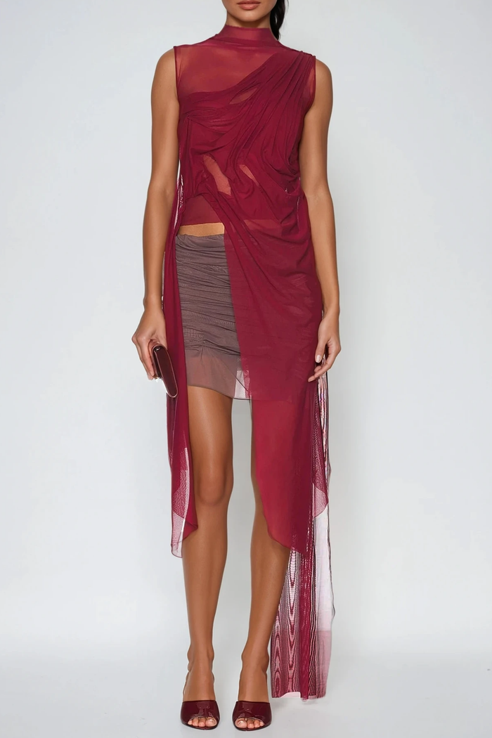 davion-mesh-asymmetric-fringe-top