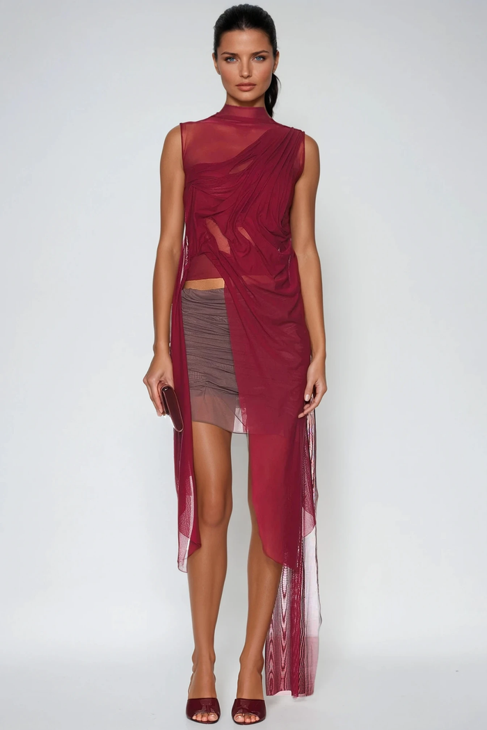 davion-mesh-asymmetric-fringe-top