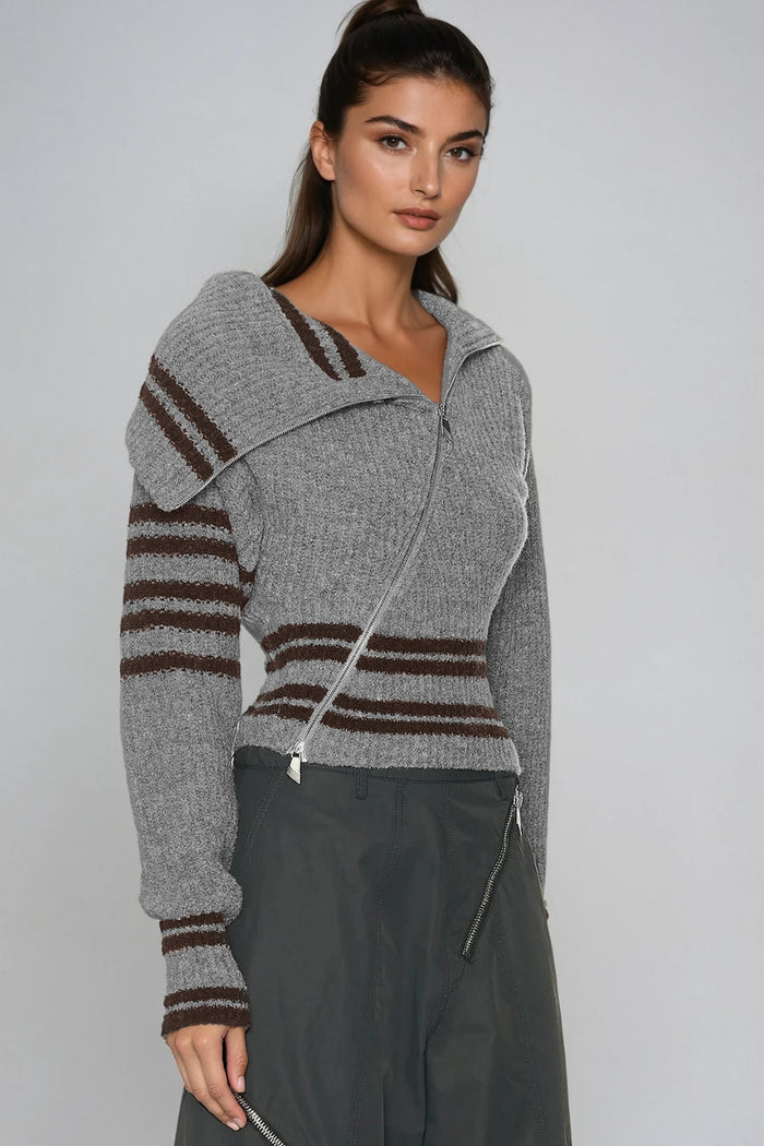 deianira-zipper-asymmetric-knit-top