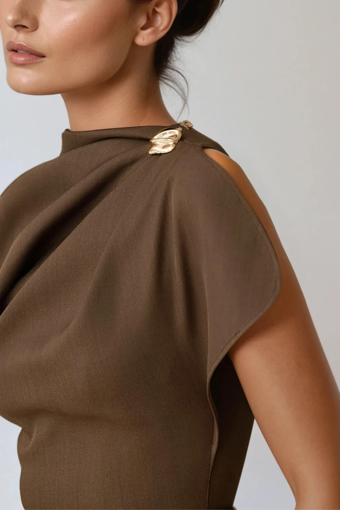 deirdre-shawl-ruch-mini-dress
