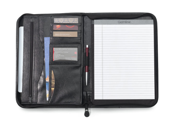 Deluxe Executive Vintage Leather Padfolio