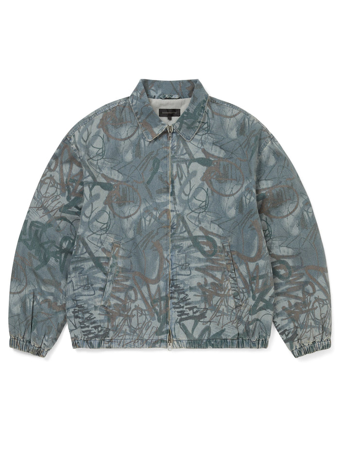 Denim Blouson Jacket