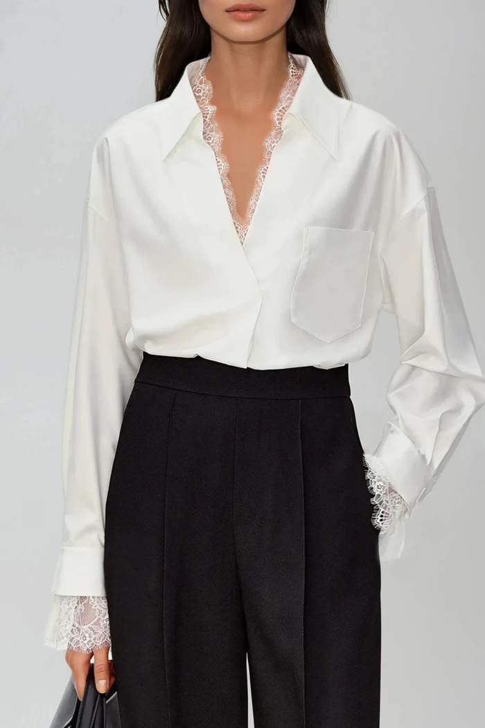 dip-lace-v-neck-shirt