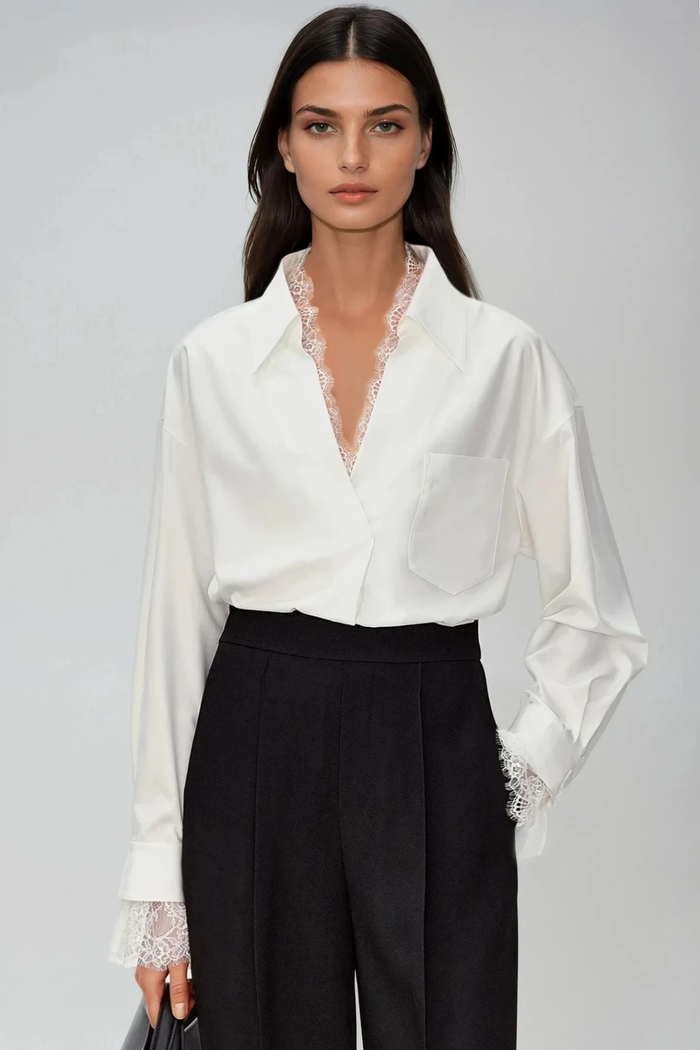 dip-lace-v-neck-shirt