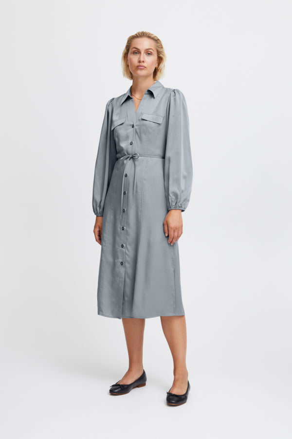 Donna Dress (Light Grey)