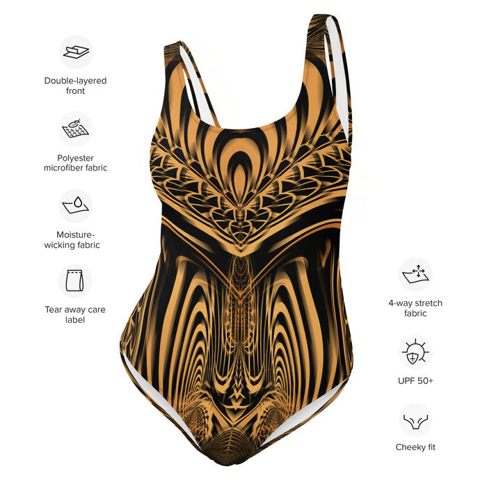 Down the Ribbit Hole One-Piece Bodysuit