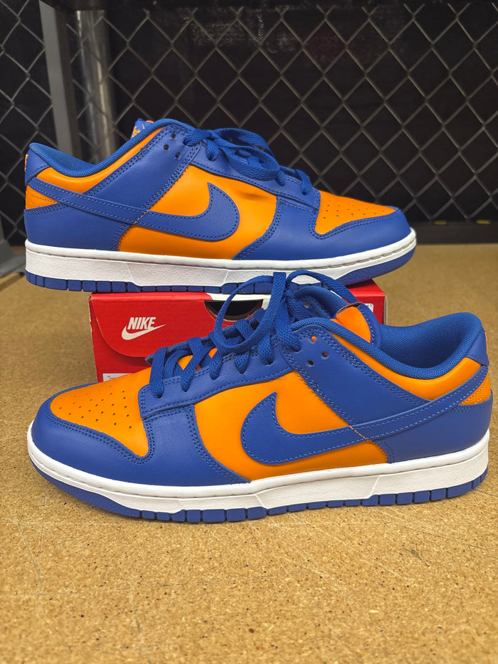 Nike Dunk Low Orange/Blue (Men 10) Used