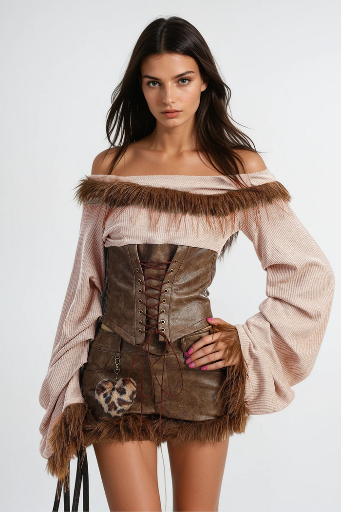 dvora-deconstruct-lace-up-leather-top