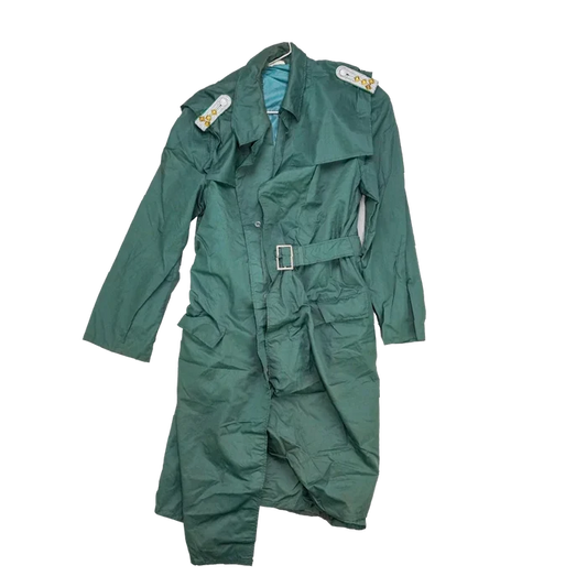 East German Police Rain Coat - G48, Medium, Item 4 - East German Army Surplus - Rain Jackets