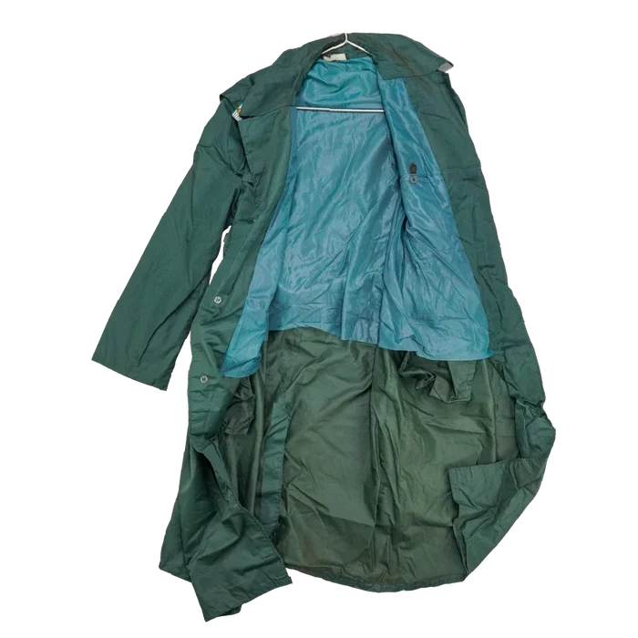 East German Police Rain Coat - G48, Medium, Item 4 - East German Army Surplus - Rain Jackets