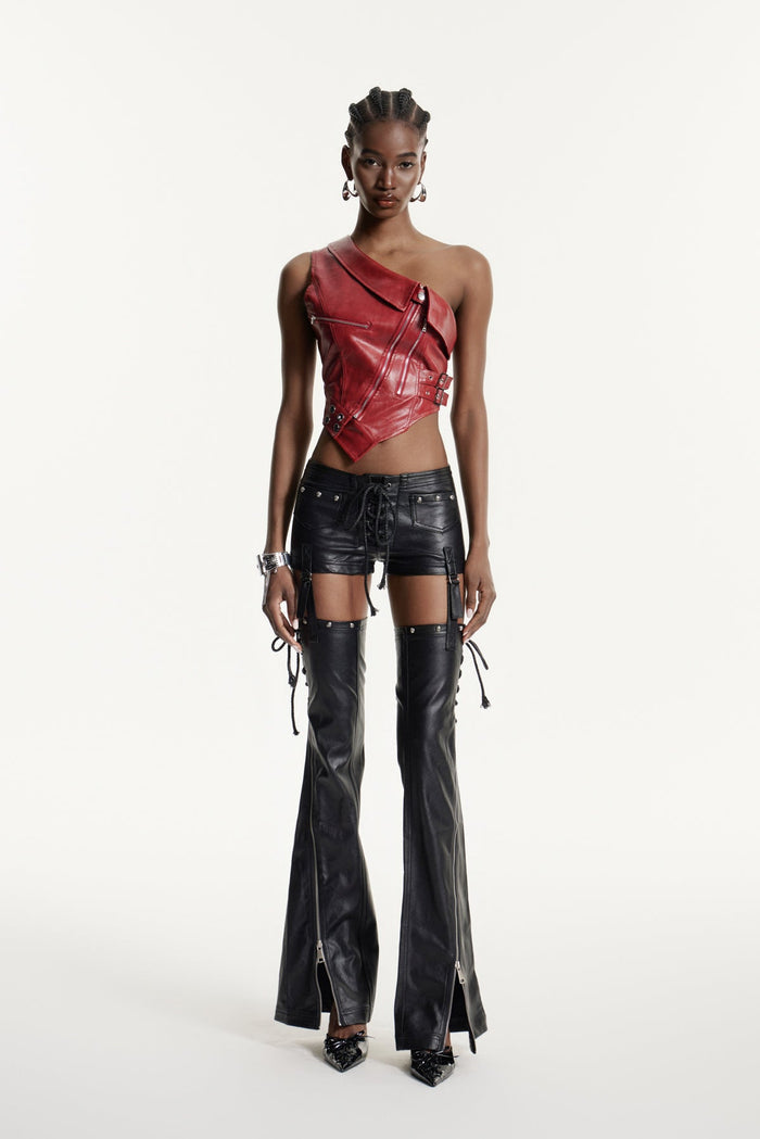 echdonn-deconstruct-lace-up-leather-pants