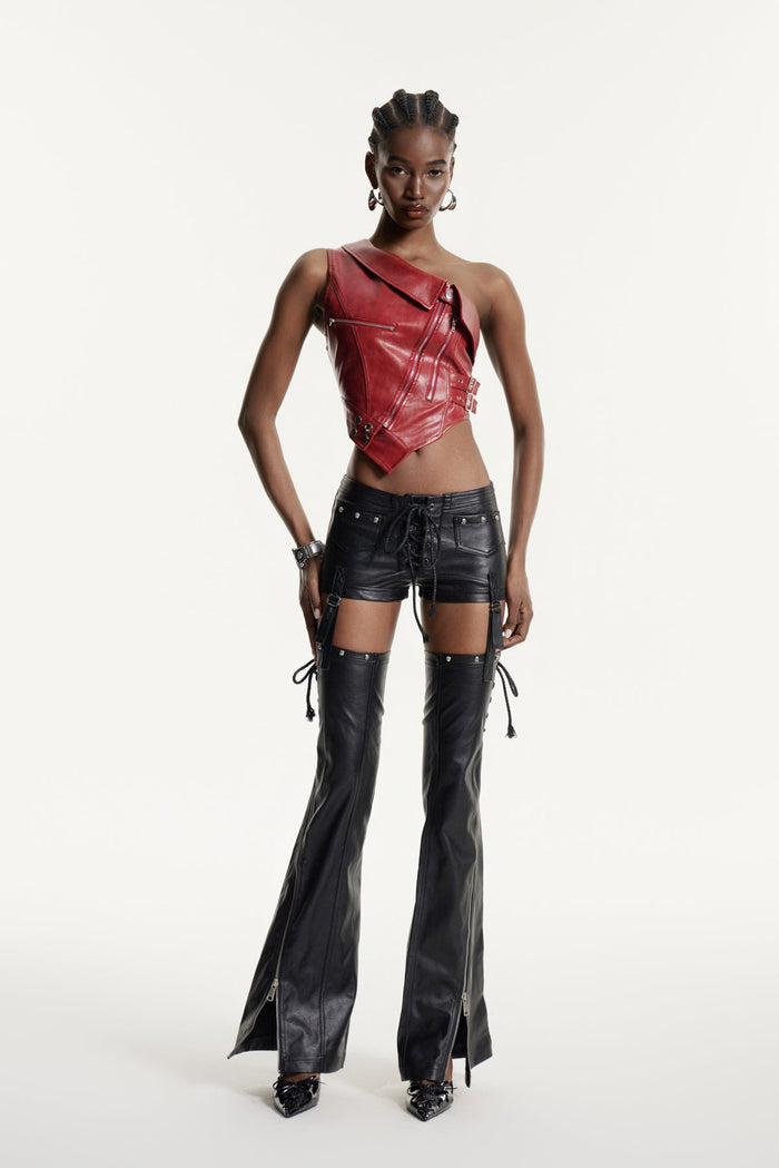 echdonn-deconstruct-lace-up-leather-pants