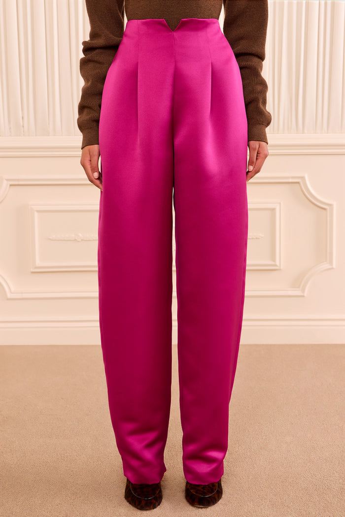 Edlyn Satin Pant - Orchid