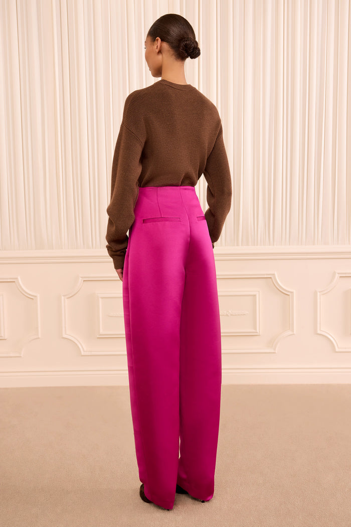 Edlyn Satin Pant - Orchid