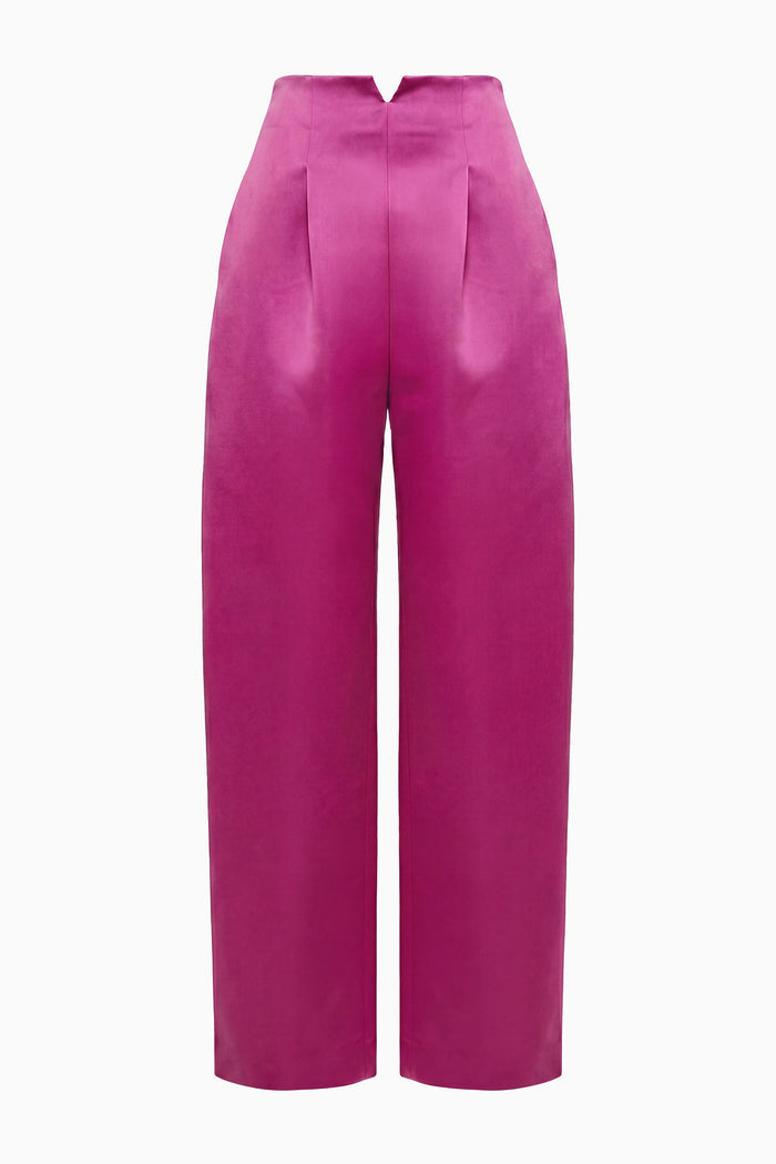 Edlyn Satin Pant - Orchid